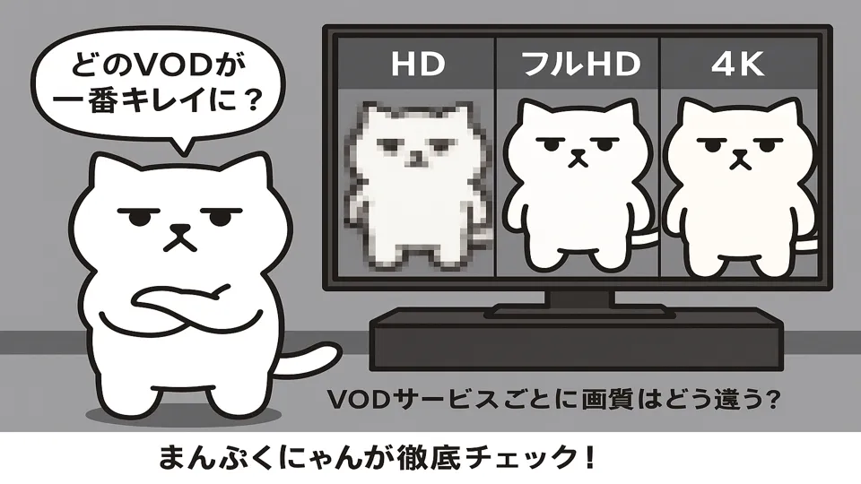 まんぷくにゃん VODの画質と音質解説